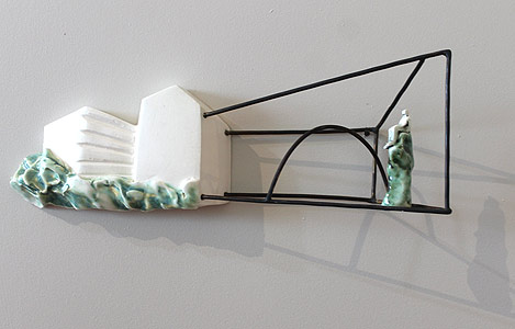 Brendan Adams nz ceramic art, vantage point